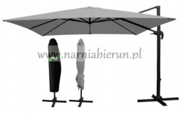 Parasol ogrodowy Mini Roma 250x250 cm + pokrowiec
