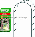 Pergola ogrodowa łukowa łuk metalowa 240cm pnącza róże