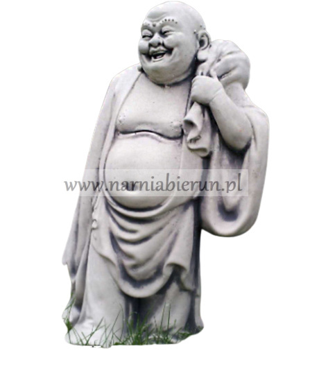 Figurka ogrodowa betonowa BUDDA WĘDRUJĄCY 37 cm