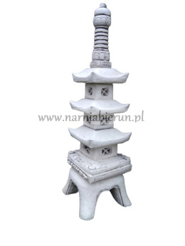 Figurka betonowa Lampa Japońska PAGODA H 95cm