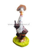 Figurka z żywicy Kaczor ogrodnik 40 cm