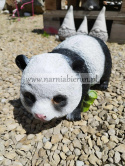 Figurka z żywicy Panda mała z bambusem 30 cm