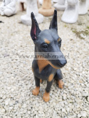 Figurka z żywicy Pies Piesek Doberman 38 cm