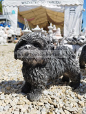 Figurka betonowa PIES Shih tzu stojący 28 cm