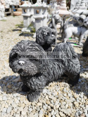 Figurka betonowa PIES Shih tzu stojący 28 cm