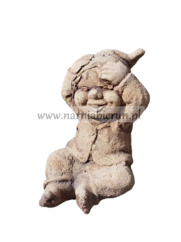 Figurka betonowa Skrzat Krasnal Troll Krasonludek 15 cm