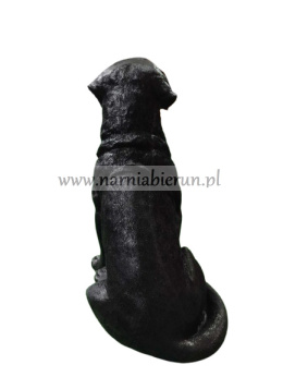 Figurka z żywicy Pies Labrador czarny 45 cm