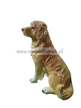 Figurka z żywicy Pies Piesek GOLDEN retriever 45 cm