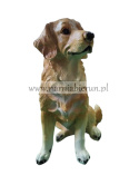 Figurka z żywicy Pies Piesek GOLDEN retriever 45 cm