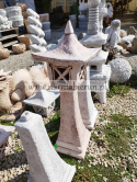 Figurka betonowa Lampa Japońska betonowa PAGODA 65 cm