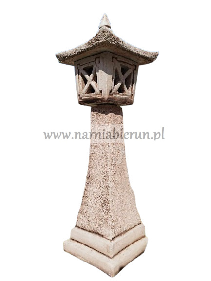 Figurka betonowa Lampa Japońska betonowa PAGODA 65 cm