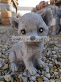 Figurka betonowa PIES CHIHUAHUA MAŁY 18 cm