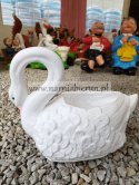 Figurka plastikowa DONICA ŁABĘDŹ MINI 27 cm