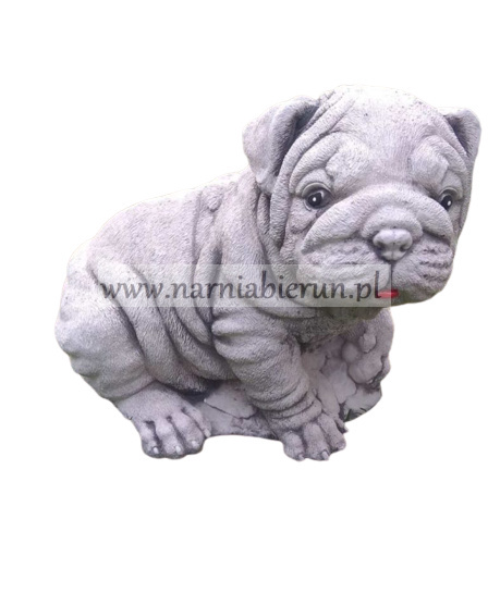 Figurka betonowa Figura PIES BULDOG 25 cm