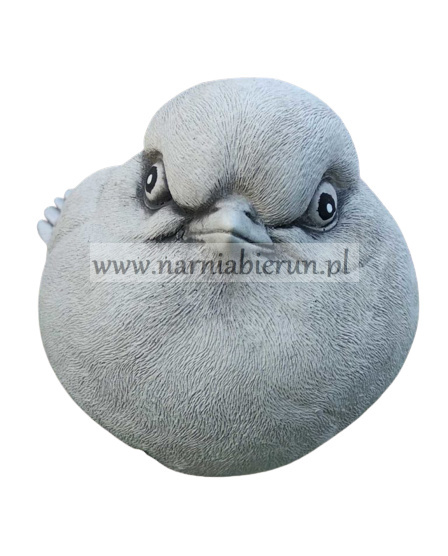 Figurka betonowa gruby PTAK gruby wróbel 15 cm