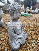 Figurka betonowa MEDYTUJĄCA BUDDA ZEN 29 cm