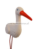 Figurka plastikowa BOCIAN mały 60 cm