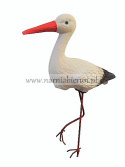 Figurka plastikowa BOCIAN mały 60 cm