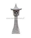 Figurka betonowa Lampa Japońska betonowa PAGODA 65 cm