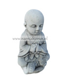 Figurka ogrodowa betonowa MEDYTUJĄCA BUDDA ZEN 27 cm