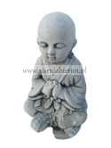 Figurka betonowa MEDYTUJĄCA BUDDA ZEN 27 cm