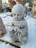 Figurka ogrodowa betonowa MEDYTUJĄCA BUDDA ZEN 27 cm