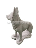 Figurka betonowa Pies OWCZAREK MŁODY 35 cm