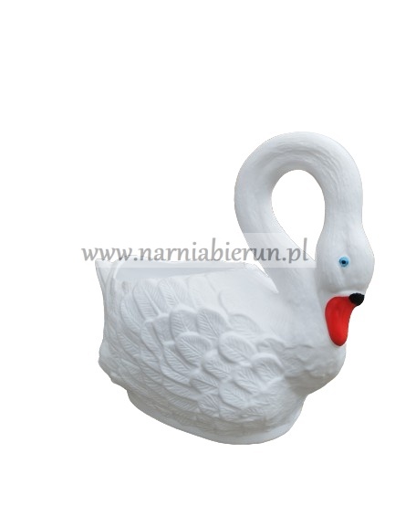 Figurka plastikowa DONICA ŁABĘDŹ MAŁY 35 cm