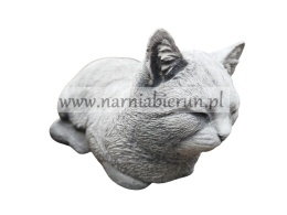 Figurka betonowa Kot kotek śpiący 33 cm