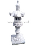 Figurka betonowa Lampa Japońska PAGODA 85 cm