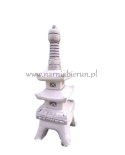 Lampa ogrodowa z betonu PAGODA H82