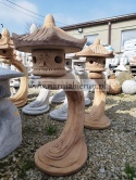 Lampa ogrodowa z betonu PAGODA 66 cm