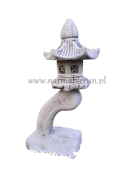 Piękna Lampa Japońska betonowa PAGODA 64 cm